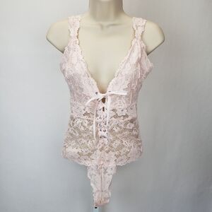 Free People Gazey Eyes Bodysuit size small